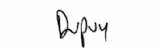 Signature of Philippe Dupuy