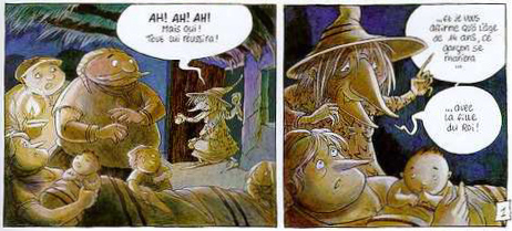  Sample of Diable aux trois cheveux dor, Le